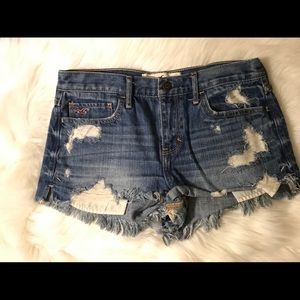 Hollister high waisted shorts